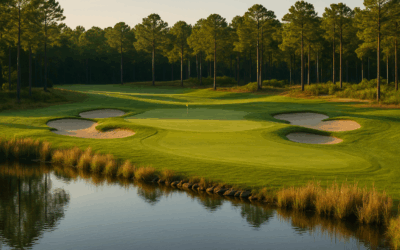 DiamondBack Golf Club: Woodland Golf Just North of the Beach