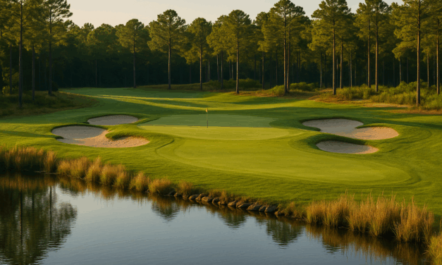 DiamondBack Golf Club: Woodland Golf Just North of the Beach